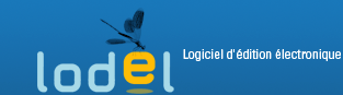 Lodel, logiciel d'�dition �lectronique
